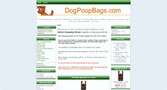 Desktop Screenshot of dogpoopbags.com